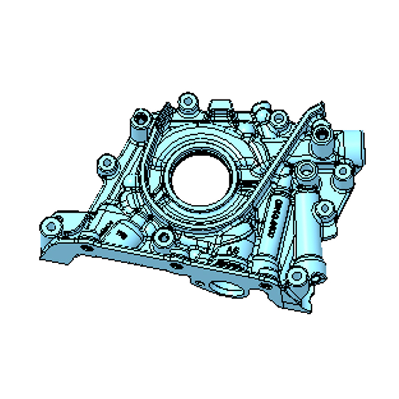 Clúdach Caidéil Die-Cast Alloy Alúmanam Clúdach Caidéil Die-Cast Alloy Alúmanam