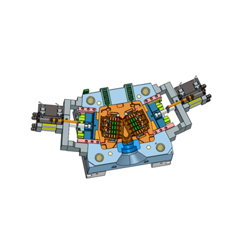 Pláta Urrann Battery Cóimhiotal Alúmanam Die-Réitigh Múnla a hAon Dhá Pholl