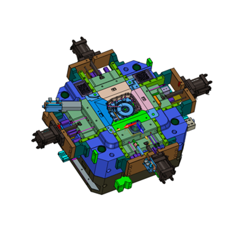 2200T Cóimhiotal Alúmanam Tithíocht Mótair Die-Réitigh