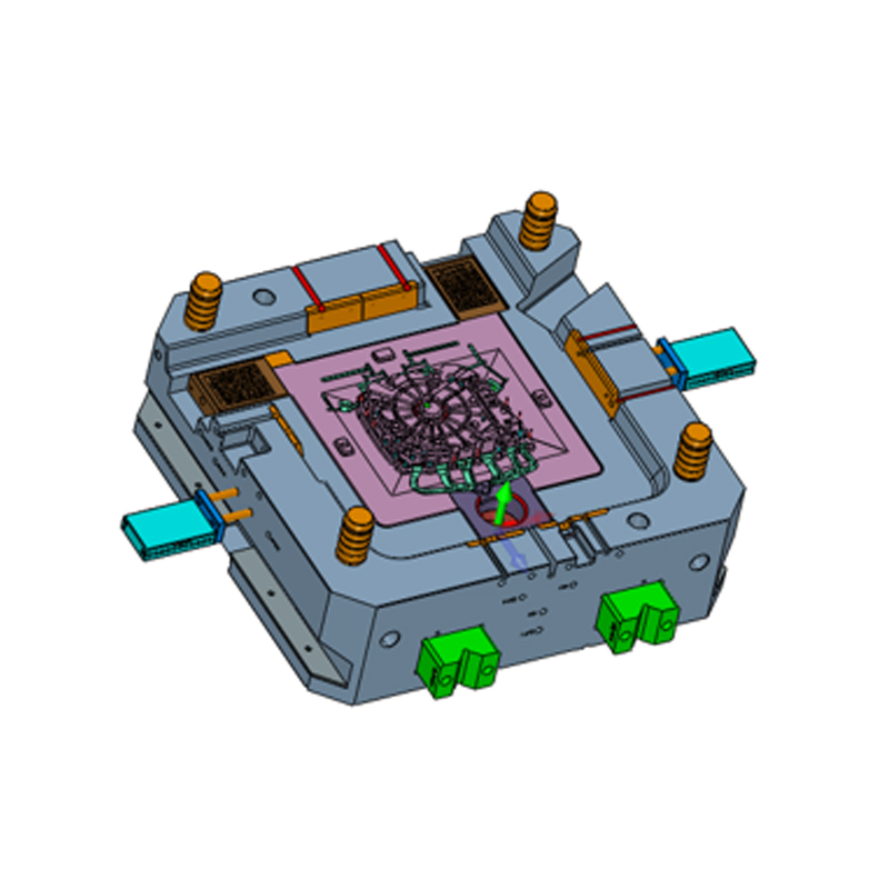 2200T Cóimhiotal Alúmanam Tithíocht Mótair Die-Réitigh 2200T Cóimhiotal Alúmanam Tithíocht Mótair Die-Réitigh